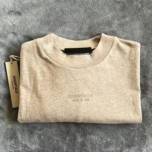 Fear Of God Essentials Men's Core Heather Oversized SS Tee